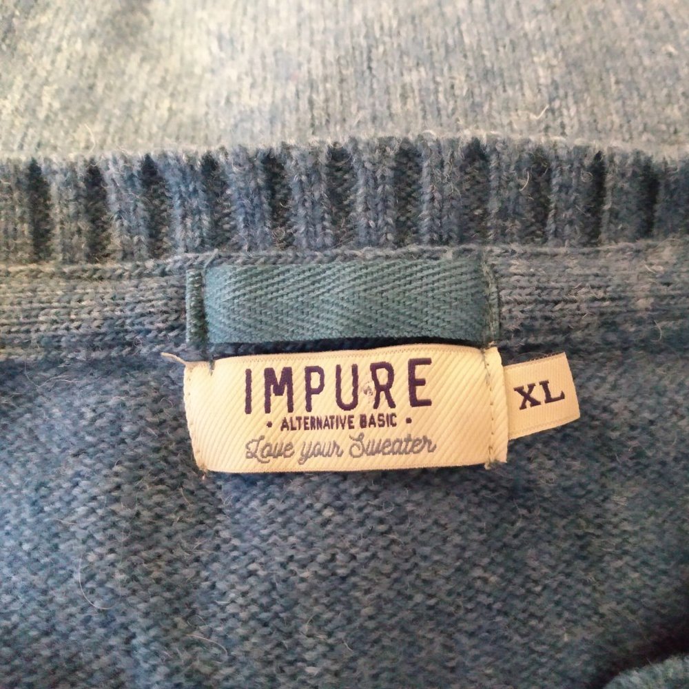 Impure Alternative Basic Wool Blend Sweater - image 3